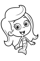 Bubble Guppies kleurplaat 6